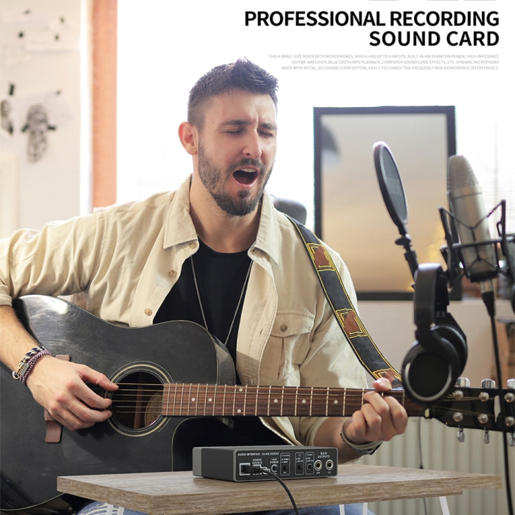 XTUGA E22 Audio Interface Professional Sound Card - Live Sound Effects Processors by XTUGA | Online Shopping South Africa | PMC TechLife