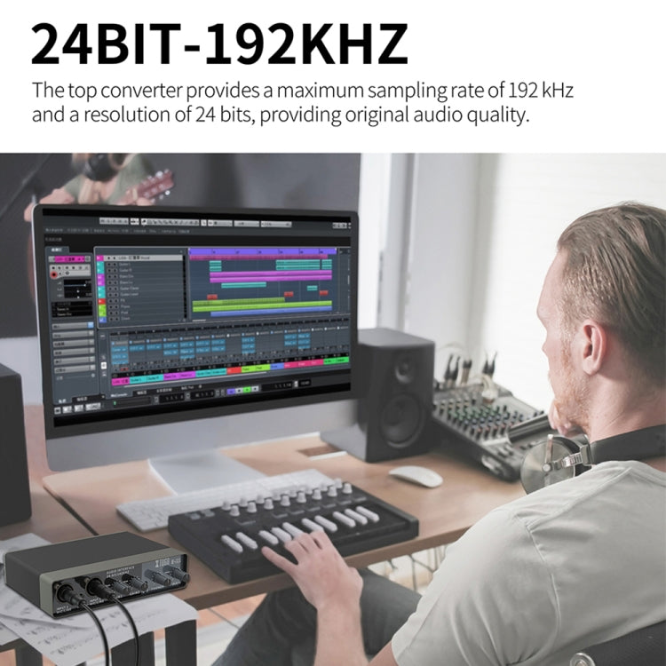 XTUGA E22 Audio Interface Professional Sound Card - Live Sound Effects Processors by XTUGA | Online Shopping South Africa | PMC TechLife