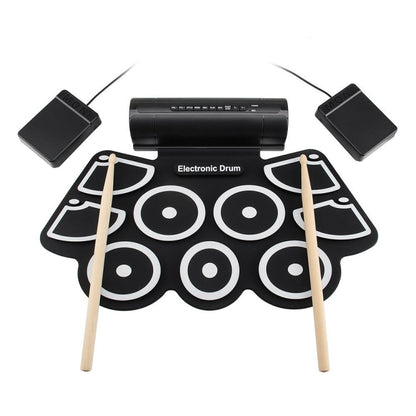 MD760 USB Electronic Drum Percussion Thicken Silicone Hand Roll Drum - Percussion Instruments by PMC Jewellery | Online Shopping South Africa | PMC Jewellery