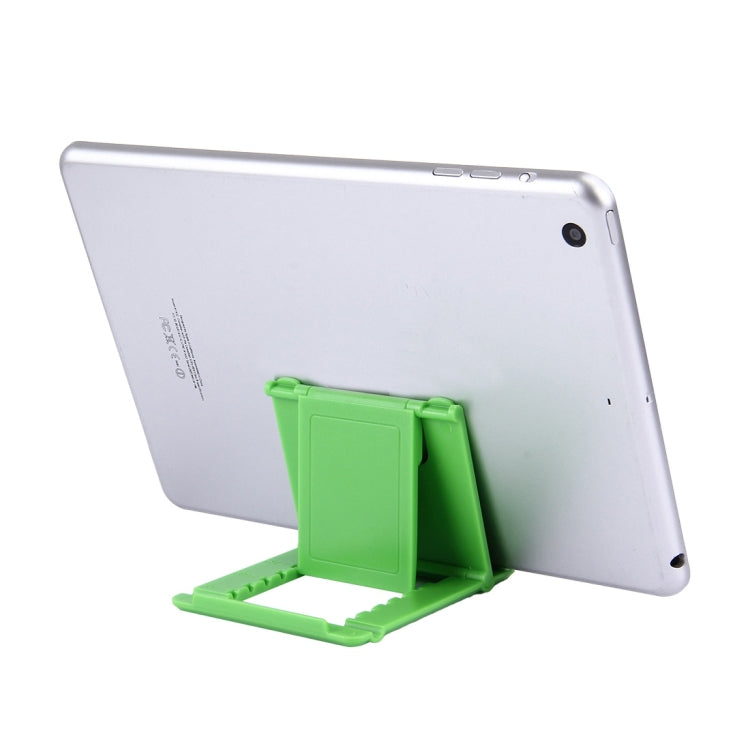 Universal Foldable Mini Phone Holder Stand, Size: 8.3 x 7.1 x 0.7 cm, For iPhone, Samsung, Huawei, Xiaomi, HTC and Other Smartphone, Tablets(Green) - Desktop Holder by PMC Jewellery | Online Shopping South Africa | PMC Jewellery