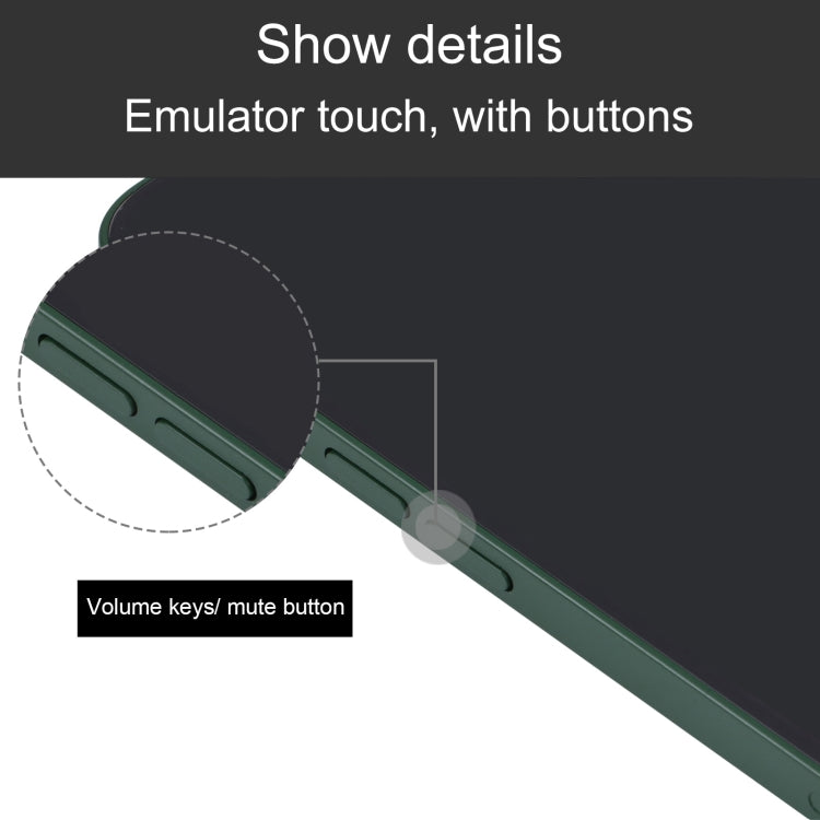 For iPhone 13 Black Screen Non-Working Fake Dummy Display Model (Dark Green) - For iPhone & iPad by PMC TechLife | Online Shopping South Africa | PMC TechLife