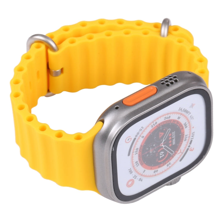 For Apple Watch Ultra 49mm Color Screen Non-Working Fake Dummy Display Model (Yellow) - Watch Model by PMC Jewellery | Online Shopping South Africa | PMC Jewellery