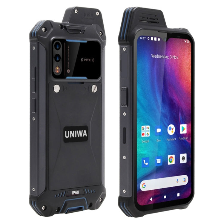 UNIWA W888 Explosion-proof Rugged Phone, 4GB+64GB, IP68 Waterproof Dustproof Shockproof, 5000mAh Battery, 6.3 inch Android 11 MTK6765 Helio P35 Octa Core up to 2.35GHz, Network: 4G, NFC, OTG(Black+Orange) - UNIWA by UNIWA | Online Shopping South Africa | PMC Jewellery