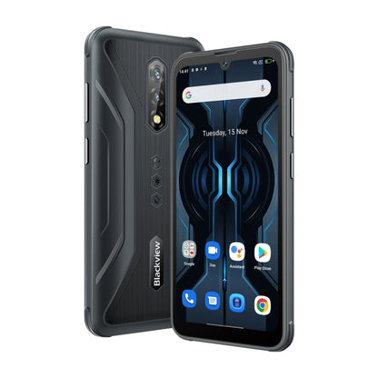 [HK Warehouse] Blackview BV5200 Pro Rugged Phone, 4GB+64GB, IP68/IP69K/MIL-STD-810H, Face Unlock, 5180mAh Battery, 6.1 inch Android 12 MTK6765 Helio G35 Octa Core up to 2.3GHz, Network: 4G, NFC, OTG, Dual SIM(Black) - Blackview by Blackview | Online Shopping South Africa | PMC Jewellery