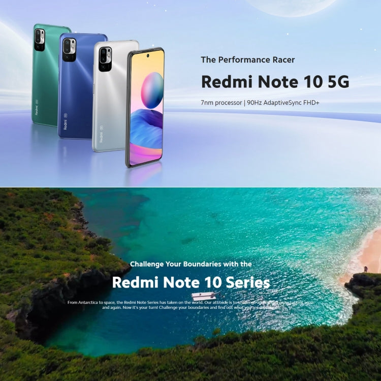Xiaomi Redmi Note 10 5G, 48MP Camera, 8GB+256GB, Dual Back Cameras, 5000mAh Battery, Side Fingerprint Identification, 6.5 inch MIUI 12 (Android 11) Dimensity 700 7nm Octa Core up to 2.2GHz, Network: 5G, Dual SIM, Support Google Play(Graphite Grey) - Xiaomi Redmi by Xiaomi | Online Shopping South Africa | PMC Jewellery