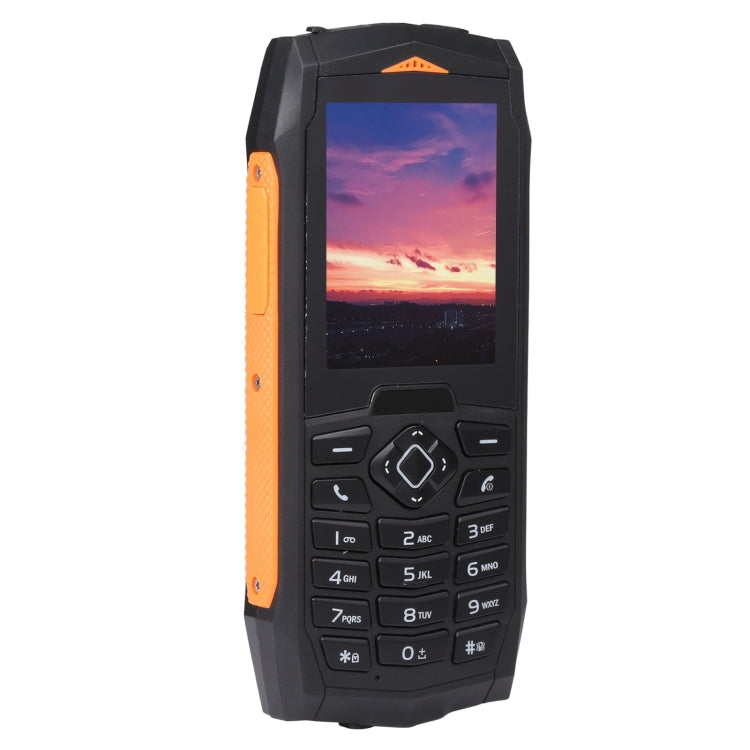 Rugtel R1C Rugged Phone, IP68 Waterproof Dustproof Shockproof, 2.4 inch, MTK6261D, 2000mAh Battery, SOS, FM, Dual SIM(Orange) - Others by Rugtel | Online Shopping South Africa | PMC Jewellery | Buy Now Pay Later Mobicred