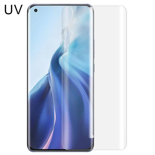 For Xiaomi Mi 11 UV Liquid Curved Full Glue Tempered Glass Film -  by PMC Jewellery | Online Shopping South Africa | PMC Jewellery