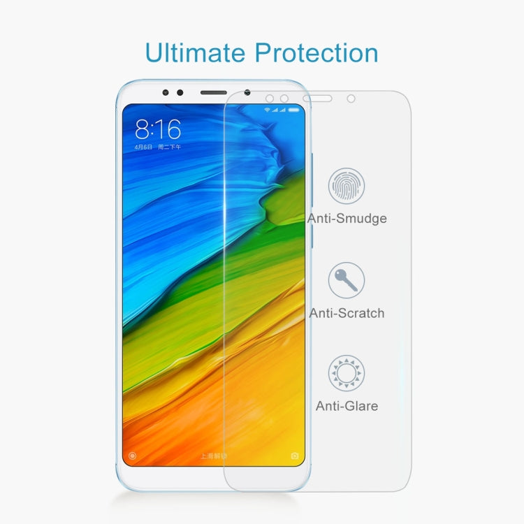 100 PCS for Xiaomi Redmi 5 Plus  0.26mm 9H Surface Hardness 2.5D Curved Edge Tempered Glass Screen Protector -  by PMC TechLife | Online Shopping South Africa | PMC TechLife