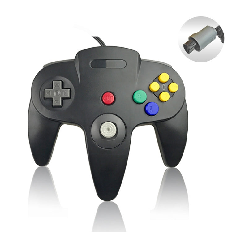 For Nintendo N64 Wired Game Controller Gamepad(Black) - free shipping - PMC TechLife - Order now!