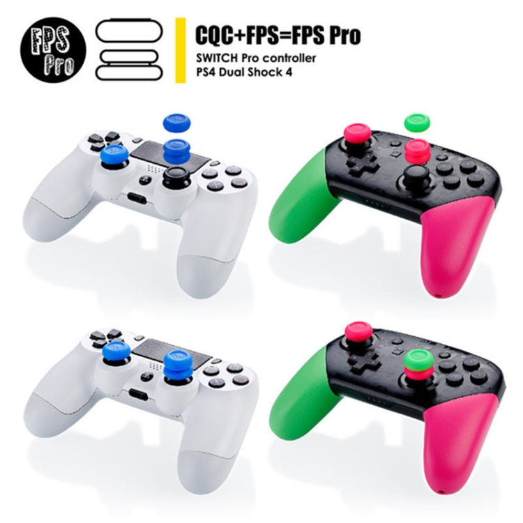 Left + Right Gamepad Rocker Cap Button Cover for NS Pro / PS4(Green+Red) - Cases by PMC TechLife | Online Shopping South Africa | PMC TechLife
