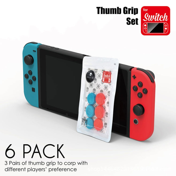 Left + Right Gamepad Rocker Cap Button Cover for Switch(Red) - Cases by PMC TechLife | Online Shopping South Africa | PMC TechLife | Buy Now Pay Later Mobicred