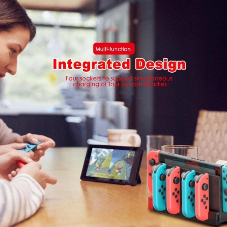 iPega PG-9186 Game Controller Charger Charging Dock Stand Station Holder with Indicator for Nintendo Switch Joy-Con - Charger & Power by ipega | Online Shopping South Africa | PMC Jewellery