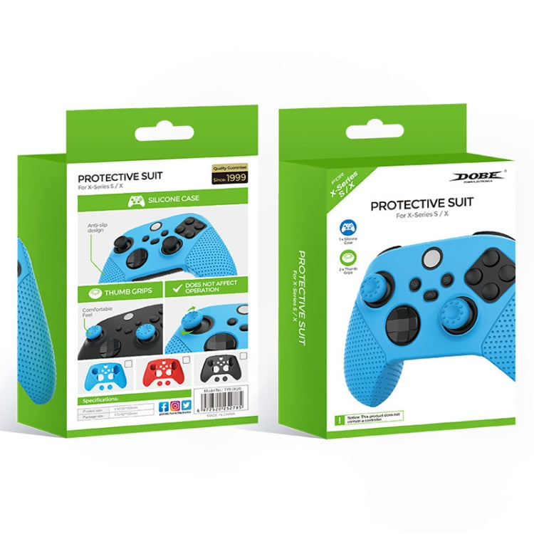 DOBE TYX-0626 Anti-slip Silicone Handle Protective Cover For Xbox Series X(Red) - Cases by DOBE | Online Shopping South Africa | PMC TechLife
