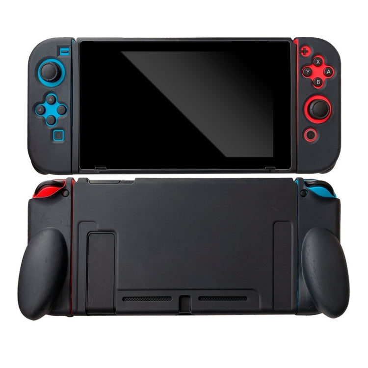 For Nintendo Switch Pure Color Shockproof TPU Case(Black) - Cases by PMC Jewellery | Online Shopping South Africa | PMC Jewellery