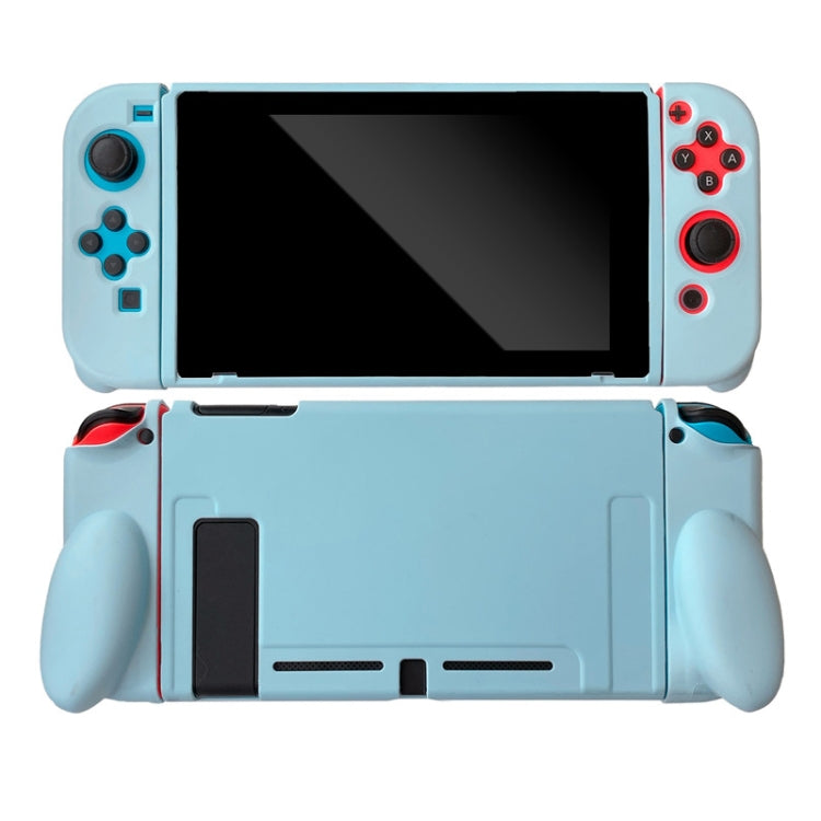 For Nintendo Switch Pure Color Shockproof TPU Case(Blue) - Cases by PMC TechLife | Online Shopping South Africa | PMC TechLife