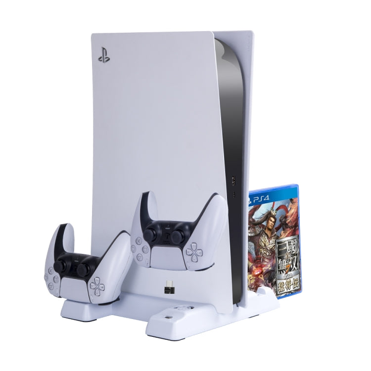 DOBE TP5-0593 Multi-function Stand With Game Disc Storage For PS5 - Holder by DOBE | Online Shopping South Africa | PMC Jewellery
