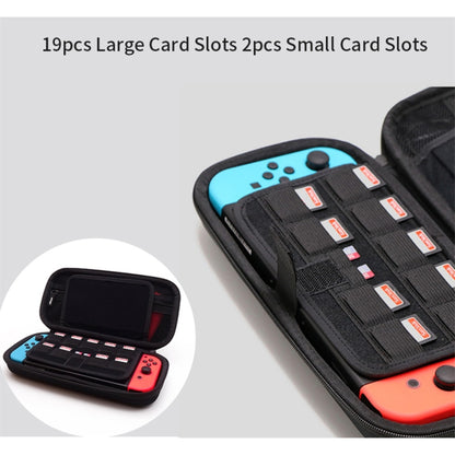 GHKJOK GH1739 EVA Portable Hard Shell Cover Cases for Nintendo Switch(Black) - Bags by PMC Jewellery | Online Shopping South Africa | PMC Jewellery