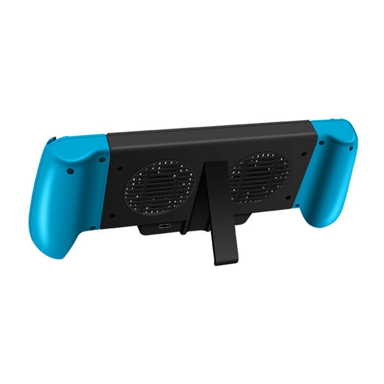 IPLAY Host Charging Grips Stand Shell Cooling Fan for Switch Lite(Blue) - Charger & Power by iplay | Online Shopping South Africa | PMC Jewellery | Buy Now Pay Later Mobicred