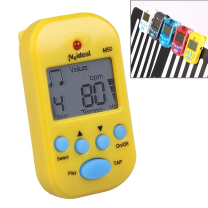 Mini Professional Electronic Piano Violin Clip High-quality Metronome Digital Tuner M50 - Keyboard Instruments by PMC Jewellery | Online Shopping South Africa | PMC Jewellery