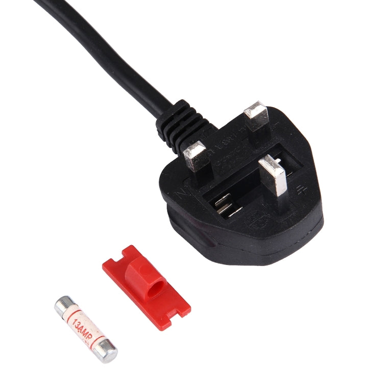 BS-1363/A LP-60L UK Plug to C13 Power Cable with Fuse for PC & Printers & Scanner, Length: 3m - Connectors by PMC Jewellery | Online Shopping South Africa | PMC Jewellery