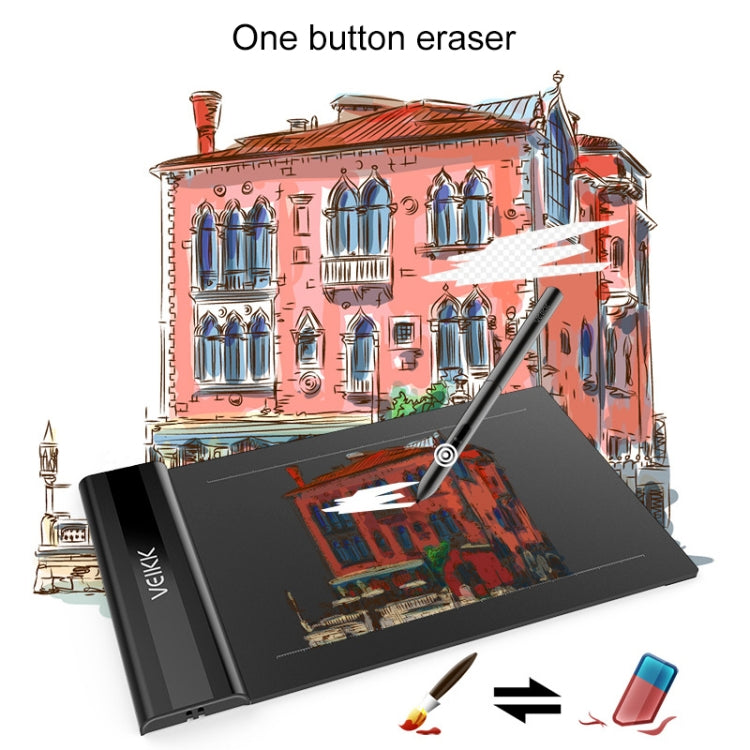 VEIKK S640 6x4 inch 5080 LPI Electronic Graphic Tablet - free shipping - PMC TechLife - Order now!