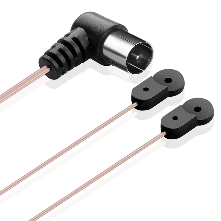 2m FM Dipole Antenna Female Plug Connector Stereo Audio Radio Receiver - DVB-T & Simulation Antenna by PMC TechLife | Online Shopping South Africa | PMC TechLife