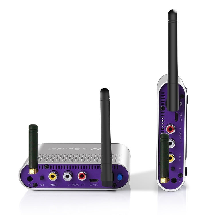 Measy AV550 5.8GHz Wireless Audio / Video Transmitter Receiver with Infrared Return, UK Plug - free shipping - PMC TechLife - Order now!