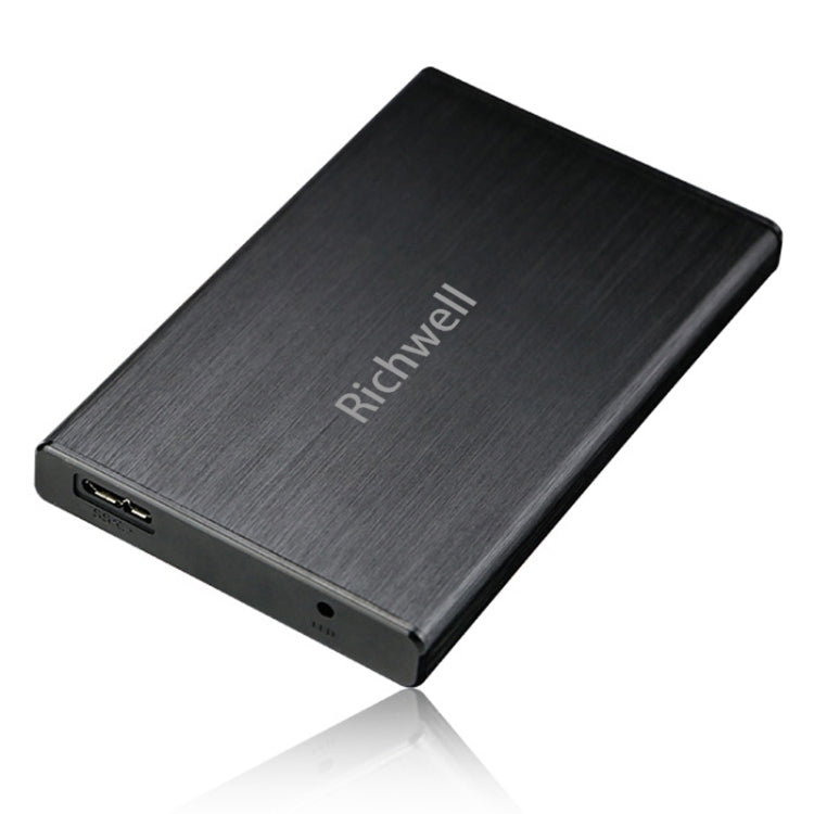 Richwell SATA R23-SATA-500GB 500GB 2.5 inch USB3.0 Interface Mobile Hard Disk Drive(Black) - External Hard Drives by Richwell | Online Shopping South Africa | PMC Jewellery