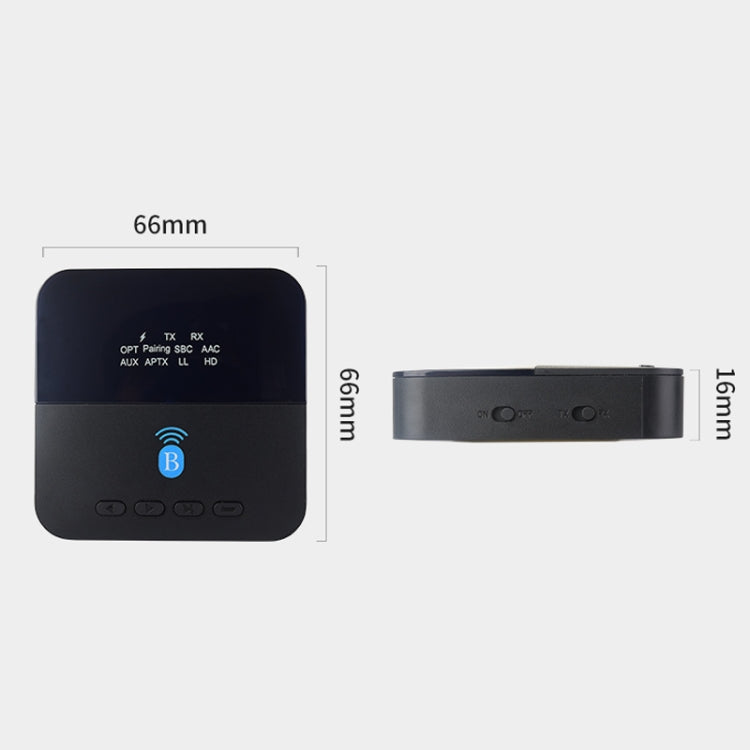 Measy BTC880 2 in 1 USB-C / Type-C Interface Bluetooth Wireless Audio Transmitter Receiver (Black) - free shipping - PMC TechLife - Order now!