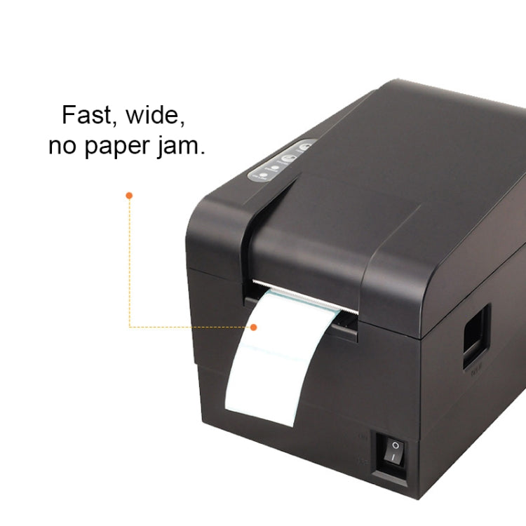 Xprinter XP-235B USB Port Thermal Automatic Calibration Barcode Printer - Printer by Xprinter | Online Shopping South Africa | PMC Jewellery | Buy Now Pay Later Mobicred