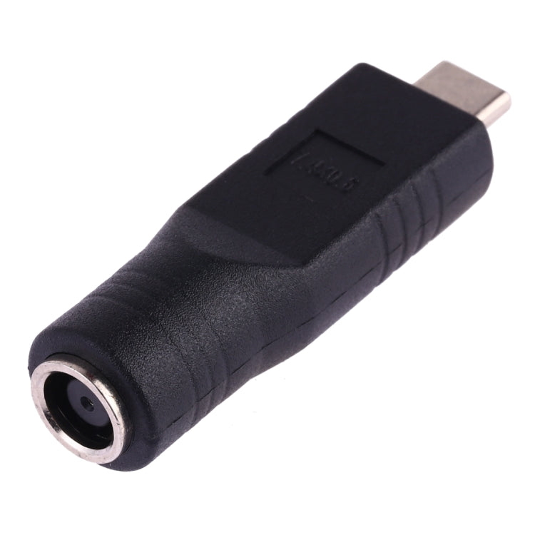 7.4 x 0.6mm Female to USB-C / Type-C Male Plug Adapter Connector - Universal Power Adapter by PMC TechLife | Online Shopping South Africa | PMC TechLife