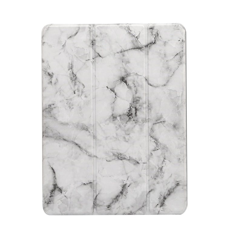 Marble Texture Pattern Horizontal Flip Case for iPad 9.7 (2018) , with Three-folding Holder & Pen Slots(Black) - iPad 9.7 (2018) & (2017) Cases by PMC TechLife | Online Shopping South Africa | PMC TechLife | Buy Now Pay Later Mobicred