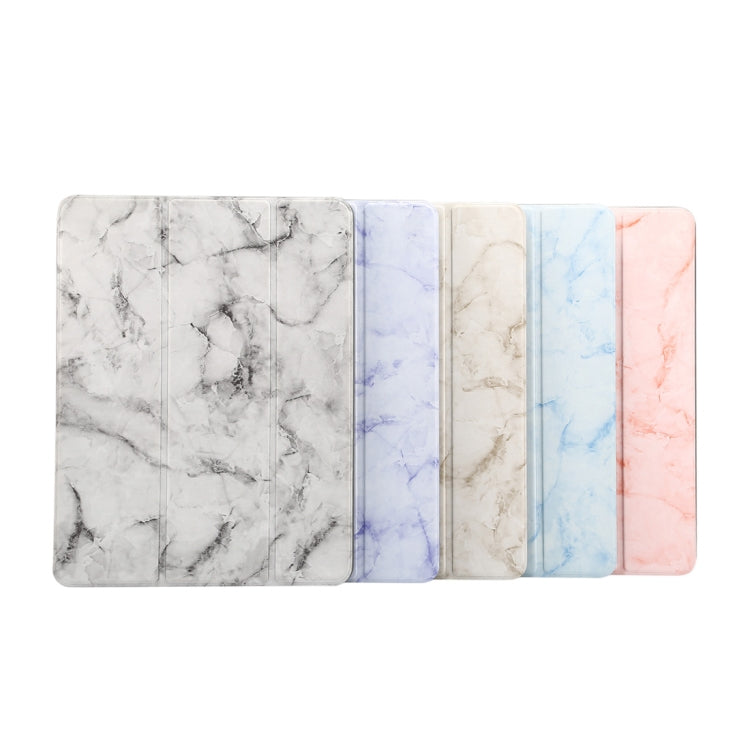 Marble Texture Pattern Horizontal Flip Case for iPad 9.7 (2018) , with Three-folding Holder & Pen Slots(Black) - iPad 9.7 (2018) & (2017) Cases by PMC TechLife | Online Shopping South Africa | PMC TechLife | Buy Now Pay Later Mobicred