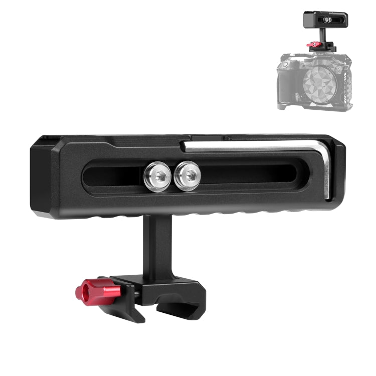 PULUZ Camera Top Handle Hand Grip for Camera Cage (Black) - Camera Stabilizer by PULUZ | Online Shopping South Africa | PMC TechLife | Buy Now Pay Later Mobicred
