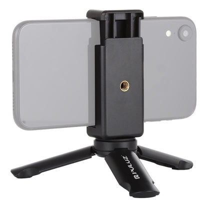 PULUZ Mini Plastic Tripod + Universal Phone Clamp Bracket, For iPhone, Galaxy, Huawei, Xiaomi, Sony, HTC, Google and other Smartphones - Desktop Holder by PULUZ | Online Shopping South Africa | PMC Jewellery