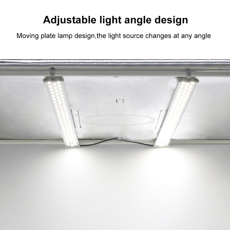 PULUZ 40W 4250LM 78 LEDs SMD 5730 5500K Aluminum Base Light Panel for 80cm Studio Tent -  by PULUZ | Online Shopping South Africa | PMC Jewellery