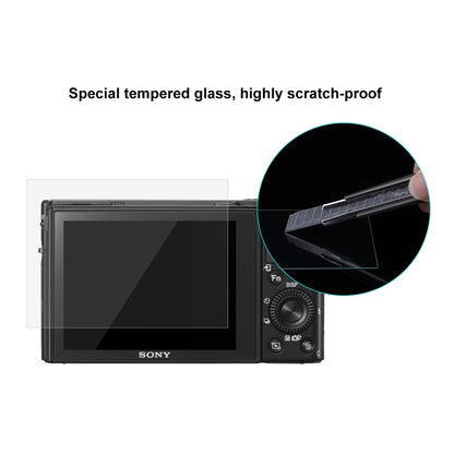 PULUZ 2.5D 9H Tempered Glass Film for Sony RX100, Compatible with Sony A9 / A7C / A7M2 / A7M2 / A7SM2 / A7III / A77 / RX1 / RX1R / RX10 / RX100/II/III/IV/V/IV / RX10IV/III/II / RX100M4 / RX100M5 / A99 / HX400 / HX300 / HX350 - Camera Screen Guard by PULUZ | Online Shopping South Africa | PMC Jewellery | Buy Now Pay Later Mobicred