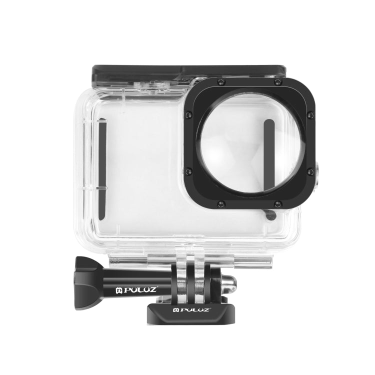 PULUZ 40m Waterproof Housing Protective Case with Buckle Basic Mount & Screw for GoPro HERO12 Black /11 Black /11 Black Mini /10 Black /9 Black Max Lens Mod(Transparent) - Waterproof Cases by PULUZ | Online Shopping South Africa | PMC Jewellery | Buy Now Pay Later Mobicred