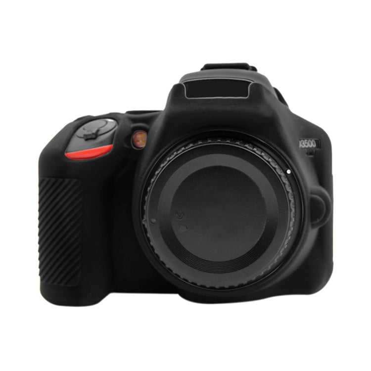 PULUZ Soft Silicone Protective Case for Nikon D3500(Black) - free shipping - PMC TechLife - Order now!