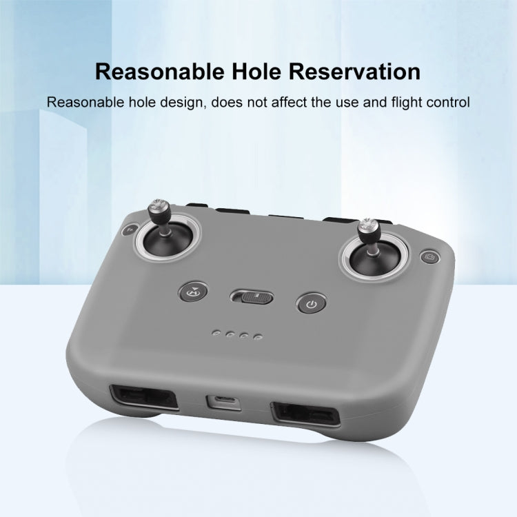 PULUZ Shockproof Anti-scratch Silicone Case For DJI Mini 3 / 3 Pro / Mavic 3 / Air 2S / Mini 2 Remote Control(Grey) - Case & Bags by PULUZ | Online Shopping South Africa | PMC TechLife