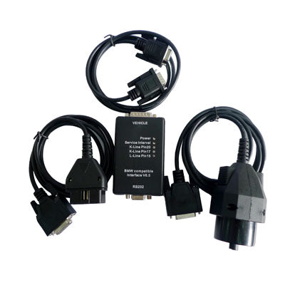 For BMW Compatible Interface V6.5 Diagnostic Kit(Black) - Cables & Connectors by PMC Jewellery | Online Shopping South Africa | PMC Jewellery