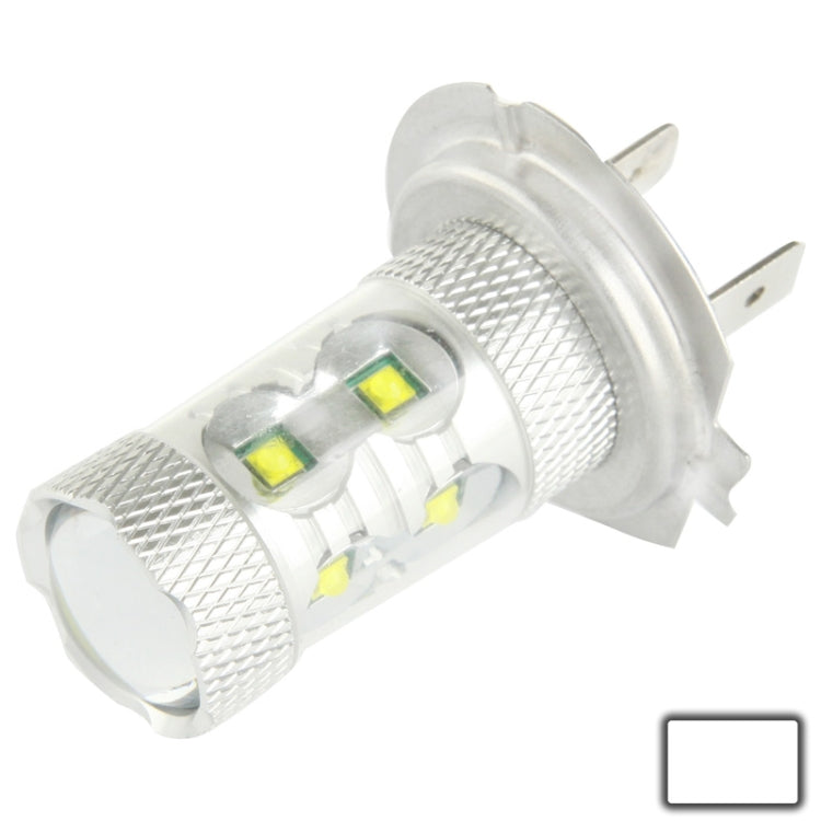 H7 60W White 12 LED Fog Light for Vehicles, DC 12-30V - Fog / Driving Lights by PMC TechLife | Online Shopping South Africa | PMC TechLife | Buy Now Pay Later Mobicred