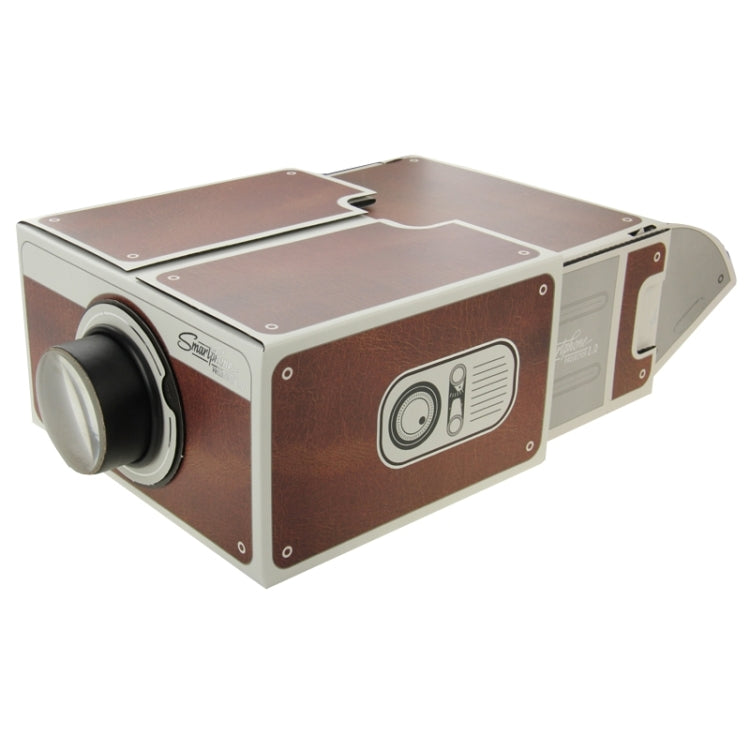 Cardboard Smartphone Projector 2.0 / DIY Mobile Phone Projector Portable Cinema - Accessories & Parts by PMC TechLife | Online Shopping South Africa | PMC TechLife | Buy Now Pay Later Mobicred