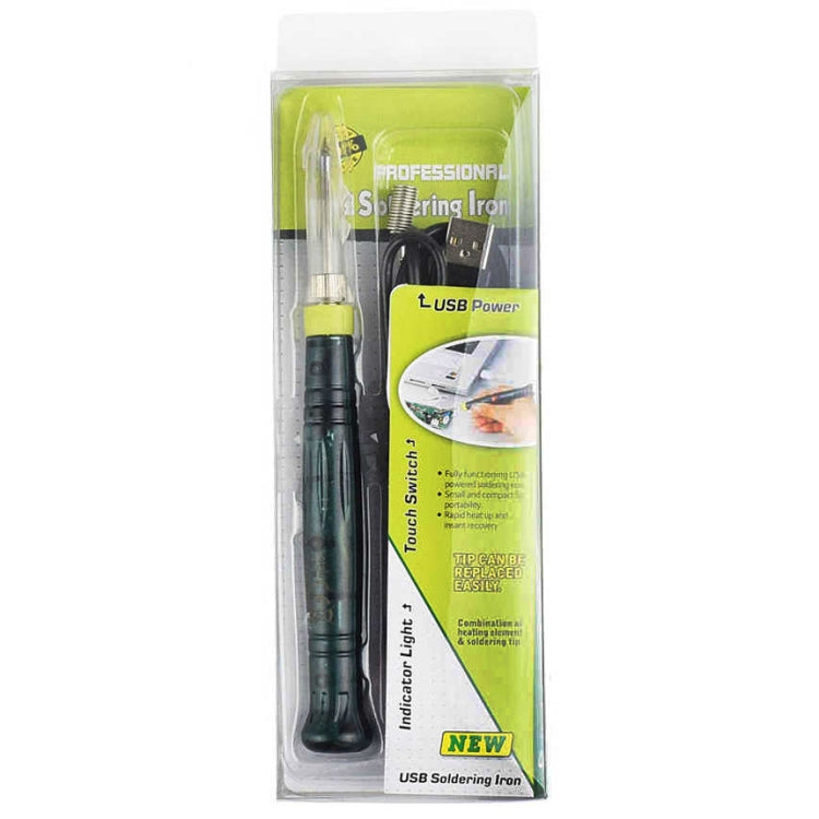 Portable USB Powered Soldering Iron Pen 5V 8W Long Life Tip + Touch Switch Protective Cap Auto Shut Off 25 second - free shipping - PMC TechLife - Order now!