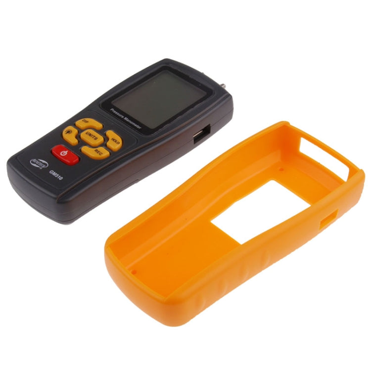 BENETECH GM510 LCD Display Pressure Manometer(Yellow) - Other Tester Tool by BENETECH | Online Shopping South Africa | PMC Jewellery | Buy Now Pay Later Mobicred