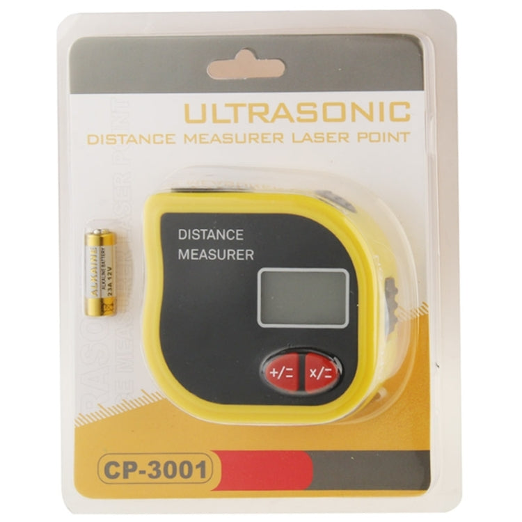 CP-3001 Ultrasonic Distance Measurer Laser Point with 1m Tape Measurer - Laser Rangefinder by PMC Jewellery | Online Shopping South Africa | PMC Jewellery