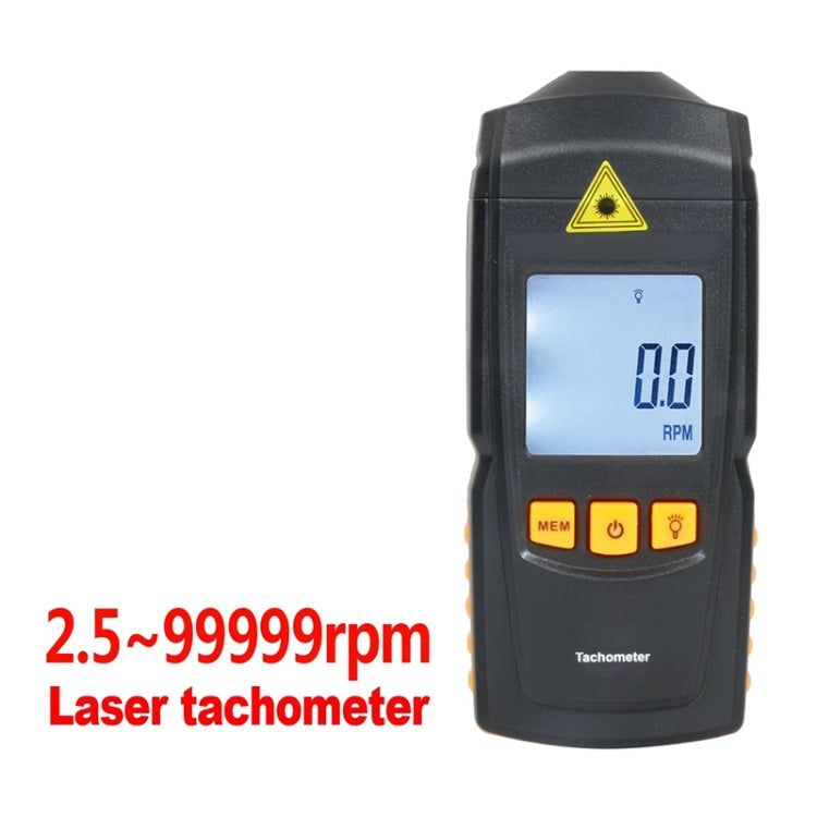 BENETECH GM8905 Handheld Digital Laser Tachometer, Range: 2.5-99999RPM - Tachometers & Anemometer by BENETECH | Online Shopping South Africa | PMC Jewellery | Buy Now Pay Later Mobicred