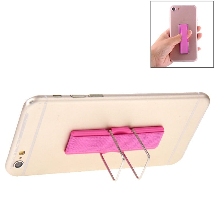 Universal Mini Foldable Holder Stand with Finger Grip(Magenta) - Ring Holder by PMC TechLife | Online Shopping South Africa | PMC TechLife