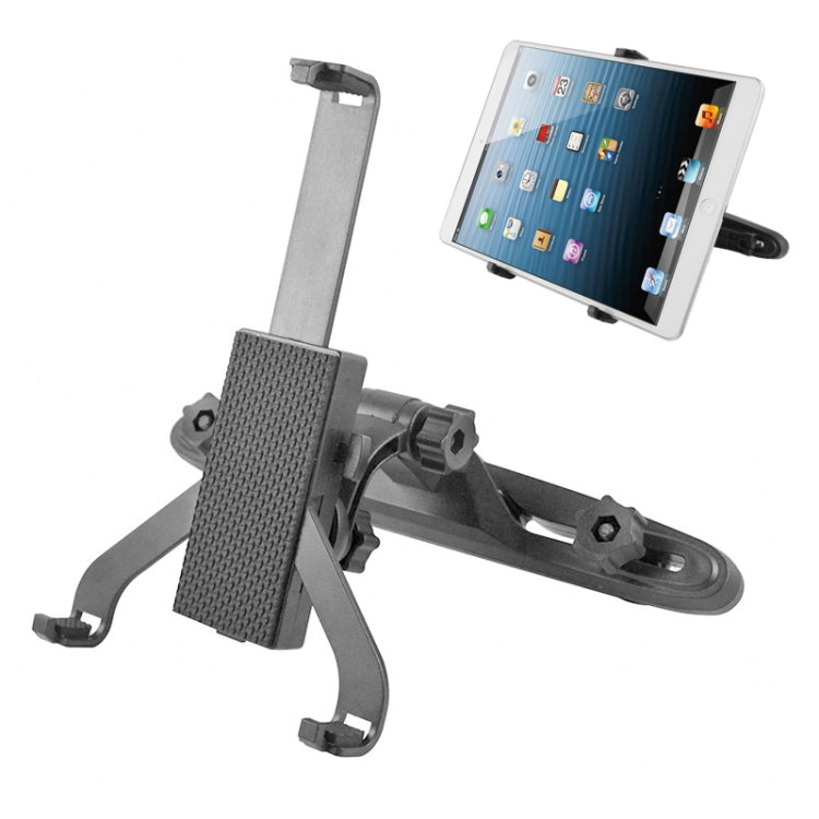 360 Degree Rotation Universal Car Mount Bracket Back Car Seat Holder, For iPad Air / New iPad  / iPad 4 / iPad mini 1 / 2 / 3  / P3200 / T3100 / P5200 / 7-10 inch Tablet PC(Black) - Car Holders by PMC Jewellery | Online Shopping South Africa | PMC Jewellery