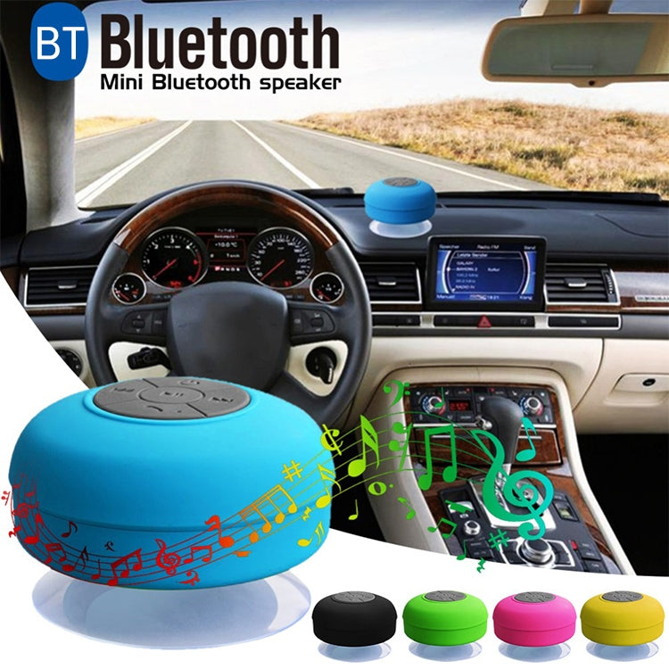 BTS-06 Mini Waterproof IPX4 Bluetooth V2.1 Speaker, Support Handfree Function(Yellow) - Waterproof Speaker by PMC TechLife | Online Shopping South Africa | PMC TechLife